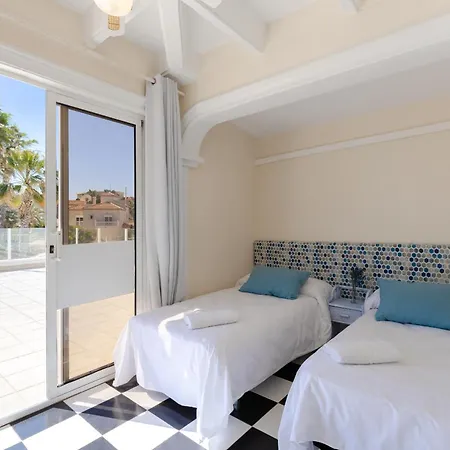 ヴィラ Fidalsa Grand Mediterranean Beachfront プラヤ・フラメンカ