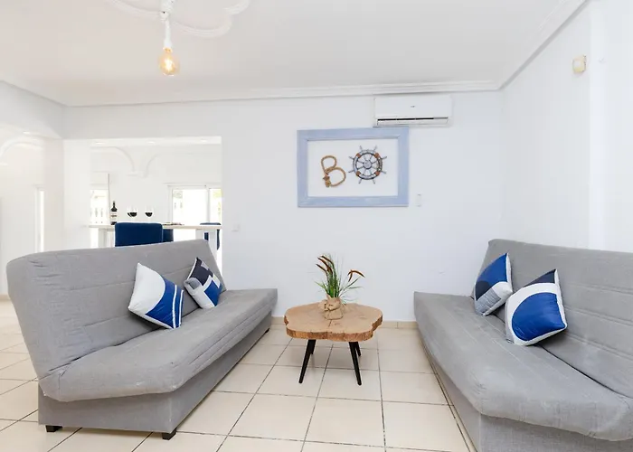 Villa Fidalsa Grand Mediterranean Beachfront Playa Flamenca