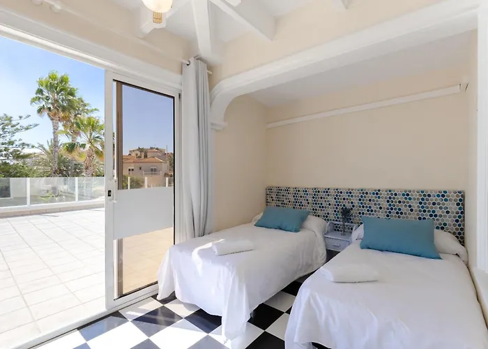 Villa Fidalsa Grand Mediterranean Beachfront Playa Flamenca
