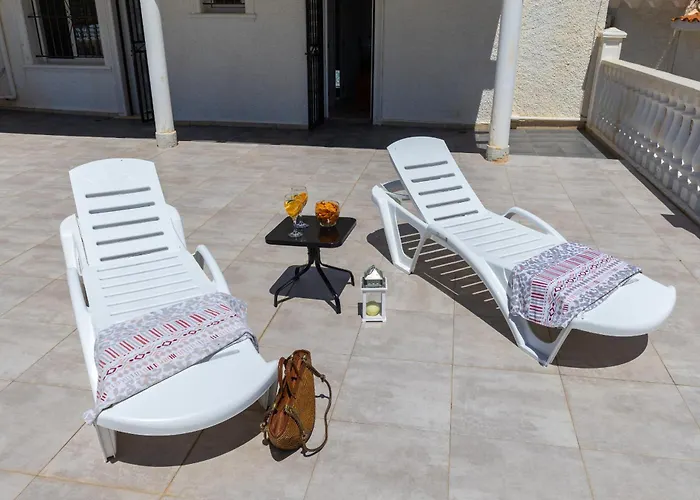 Villa Fidalsa Grand Mediterranean Beachfront Playa Flamenca